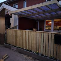 Renovering af terrasse/uderum